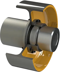 Гибкие муфты с неэластичными элементами